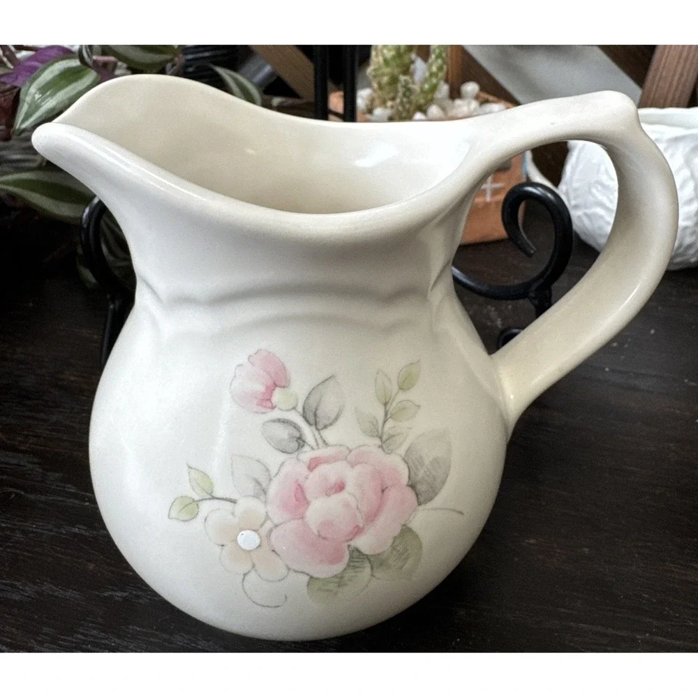 Pfaltzgraff‎  Creamer Tea Rose floral